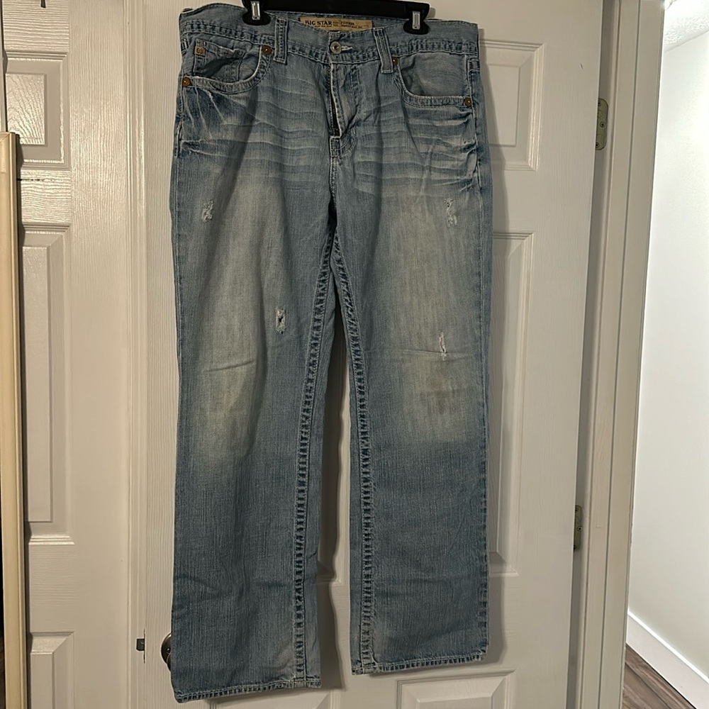 Men’s Big Star Pioneer Boot Cut Jeans 36R EUC